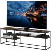 Furinno Moretti Modern Lifestyle TV Stand, Columbia Walnut(Brown Walnut)