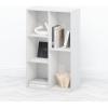 Furinno Moretti Modern Lifestyle TV Stand, Columbia Walnut(White)
