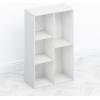 Furinno Moretti Modern Lifestyle TV Stand, Columbia Walnut(White)