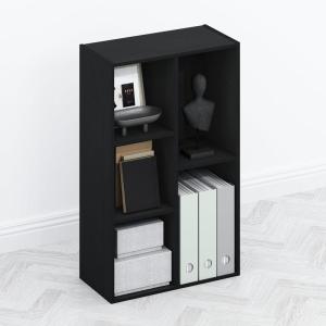 Furinno Moretti Modern Lifestyle TV Stand, Columbia Walnut(Blackwood)