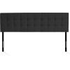 Furinno Fb17038K-Bk Headboard, King, Black(Black)