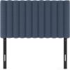 Furinno Roanne Upholstered Tufted Headboard, King, Glacier(Denim)