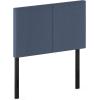 Furinno Roanne Upholstered Tufted Headboard, King, Glacier(Denim)