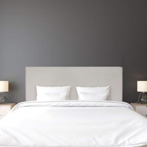 Furinno Roanne Upholstered Tufted Headboard, King, Glacier(Fog)
