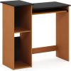 FURINNO Computer Study Writing Desk, Espresso, Model:15110EXBR(Light Cherry/Black)