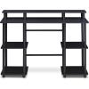 FURINNO Turn-N-Tube computer Desk, Espresso(Espresso/Black)