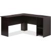 Furinno Abbott L-Shape Computer Desk with Bookshelf, Espresso/Black(Espresso)