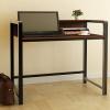 Furinno Boyate Computer Desk with Top Shelf, Walnut