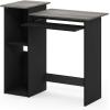 Furinno Econ Multipurpose Computer Writing Desk, Gray(French Oak)