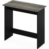 Furinno GO GREEN Desk, 31.5″ Wide Gaming Desk with 2 Side Shelves and Storage Bins, Computer Desk, Office Desk for Home Office, Study Room, Dorm, Bedroom, Beech(French Oak/Black)