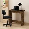 Furinno GO GREEN Desk, 31.5″ Wide Gaming Desk with 2 Side Shelves and Storage Bins, Computer Desk, Office Desk for Home Office, Study Room, Dorm, Bedroom, Beech(Amber Pine)