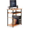 Furinno Home Laptop Notebook Computer Desk, Light Cherry/Black