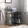 Furinno JAYA Simple Design Computer Writing Desk, Walnut(French Oak/Black)