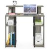 Furinno JAYA Simple Design Computer Writing Desk, Walnut(French Oak/Black)