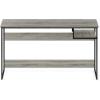 Furinno Moretti Lifestyle Study Desk, 52 Inches, Columbia Walnut(French Oak Grey)