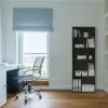 Furinno PASIR Book Shelf, 4-Tier Bookshelf, Bookcase with Open Shelf, 9.4 x 23.6 x 41.7, for Living Room, Bedroom, Home Office, Espresso(Cinnamon Cherry)