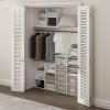 Furinno PASIR Book Shelf, 4-Tier Bookshelf, Bookcase with Open Shelf, 9.4 x 23.6 x 41.7, for Living Room, Bedroom, Home Office, Espresso(White)