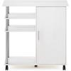 Furinno PASIR Book Shelf, 4-Tier Bookshelf, Bookcase with Open Shelf, 9.4 x 23.6 x 41.7, for Living Room, Bedroom, Home Office, Espresso(White Oak/Stainless Steel)
