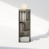 Furinno Reed Closet Organizers and Storage, 5-Tier Closet Organizer, Open Shelf Closet Storage, for Wardrobe, Bedroom, Living Room, White(French Oak)