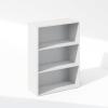 Furinno Reed Closet Organizers and Storage, 5-Tier Closet Organizer, Open Shelf Closet Storage, for Wardrobe, Bedroom, Living Room, White(Plain White)