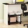 Furinno Turn-N-Tube 3-Tier Toolless Multipurpose Printer Stand Display Storage Shelf(Espresso/Black)