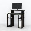 Furinno Turn-N-Tube 3-Tier Toolless Multipurpose Printer Stand Display Storage Shelf(Walnut)