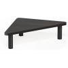 Furinno Turn-N-Tube Monitor Riser Stand, White Oak, Stainless Steel Tubes(Espresso/Black)