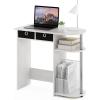 White Oak/Stainless Steel/Black