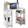 White Oak/Stainless Steel