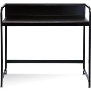 Furinno Boyate Computer Desk with Top Shelf, Walnut