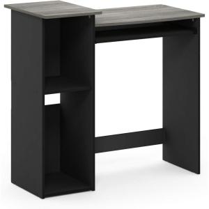 Furinno Econ Multipurpose Computer Writing Desk, Gray(French Oak)