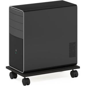 Furinno Turn-N-Tube 3-Tier Toolless Multipurpose Printer Stand Display Storage Shelf(Espresso)
