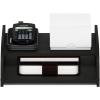 Furinno Hermite Wood Desktop Book and Home Office Supplies Storage Organizer, Bauhaus Oak(Dark Espresso)