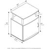 Furinno Jaya End Table, One, Black Wood(Black)