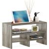 Furinno Hermite Wood Desktop Book and Home Office Supplies Storage Organizer, Bauhaus Oak(French Oak)