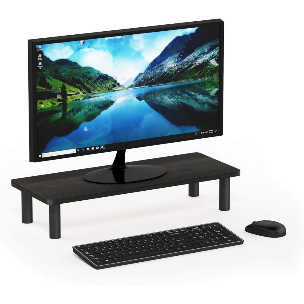 imageFurinno TurnNTube Monitor Riser Stand EspressoBlackEspressoBlack