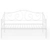 Furinno Angeland Carca Metal Daybed, Twin, White(White)
