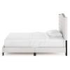 Furinno Lille Button Tufted Bed Frame, Twin, Beige(Button Tufted  Ful)