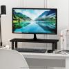 Furinno Turn-N-Tube Monitor Riser Stand, Espresso/Black(Espresso/Black)