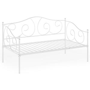 Furinno Angeland Carca Metal Daybed, Twin, White(White)