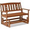 FURINNO FG17485 Tioman Outdoor Hardwood New Mexico Glider