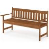Furinno FG19341 Tioman Outdoor Hardwood Occasional Bench, Natural