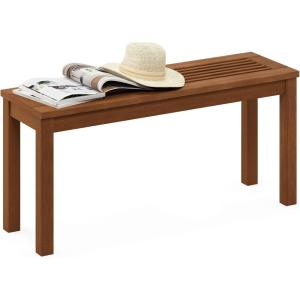 Furinno FG181110-C Tioman Outdoor Backless Bench, Natural,1-Pack