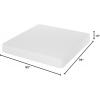 Furinno Tidur Cooling Gel Memory Foam Mattress, 10 Inch, King White(White)