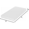 Furinno Tidur Cooling Gel Memory Foam Mattress, 6 Inch, Full, White(White)