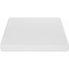 Furinno Tidur Cooling Gel Memory Foam Mattress, 8 Inch, King, White(California King)