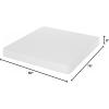 Furinno Tidur Cooling Gel Memory Foam Mattress, 8 Inch, King, White(King)