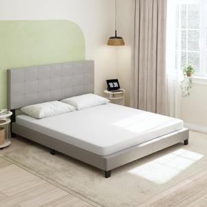 Furinno Tidur Cooling Gel Memory Foam Mattress, 5 Inch, Full(California King)
