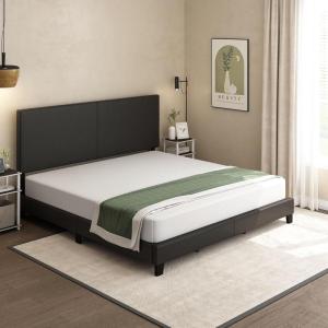Furinno Tidur Cooling Gel Memory Foam Mattress, 8 Inch, King, White(King)