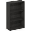 Furinno PASIR Book Shelf, 3-Tier Bookshelf, Storage Shelves Bookcase, 9.7 x 23.7 x 31.5, for Living Room, Bedroom, Home Office, Dark Espresso(Espresso)